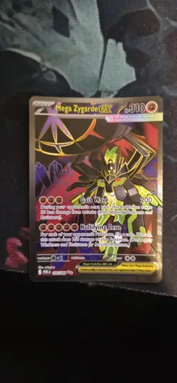 NM - Mega Zygarde ex 104/088 - Ultra Rare Perfect Order Pokemon Card - Image 1
