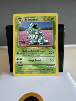 Pokemon TCG Nidoqueen Jungle 23/64 Rare Non Holo Unplayed NM Mint Card - Image 2