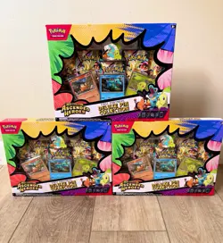 Pokemon TCG Mega Evolution Ascended Heroes Deluxe Pin Collection 3 Boxes. - Image 1