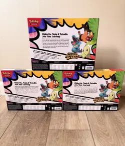 Pokemon TCG Mega Evolution Ascended Heroes Deluxe Pin Collection 3 Boxes. - Image 2