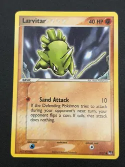 Larvitar LP 11/17 Common POP Series 1 Pokemon - Image 1