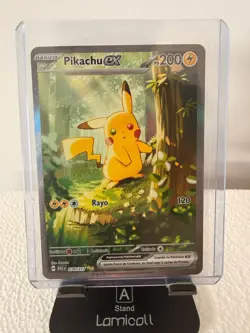 Pikachu ex 276/217 SIR Heroes Ascendidos Espanol Full Art Pokemon TCG ASC - Image 1