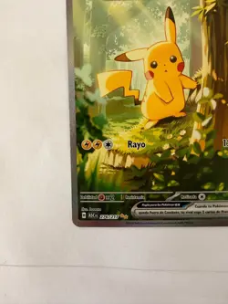 Pikachu ex 276/217 SIR Heroes Ascendidos Espanol Full Art Pokemon TCG ASC - Image 4