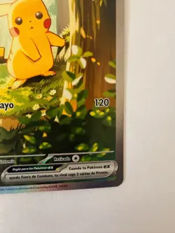 Pikachu ex 276/217 SIR Heroes Ascendidos Espanol Full Art Pokemon TCG ASC - Image 5