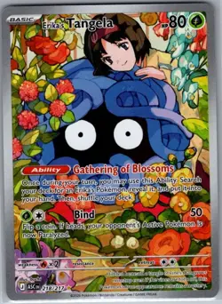 Erika's Tangela 218/217 ME: Ascended Heroes - Pokemon Card - NM - Image 1