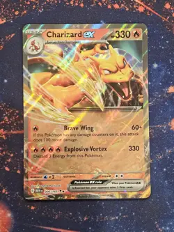 Charizard ex 006/165 Double Rare 151 Pokemon Holo NM/M - Image 1