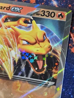 Charizard ex 006/165 Double Rare 151 Pokemon Holo NM/M - Image 3