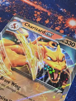 Charizard ex 006/165 Double Rare 151 Pokemon Holo NM/M - Image 5
