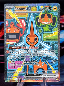 ROTOM EX 126/094 Phantasmal Flames SIR Pokemon TCG NM-MINT - Image 1