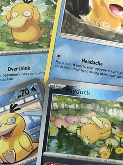 Psyduck Lot - Reverse Holo & Regular - Near Mint - Pokemon TCG - Image 1