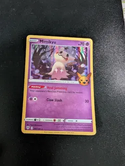 Mimikyu 081/189 Holo Promo Trick or Trade BOOster Pokemon Holo Near Mint - Image 1