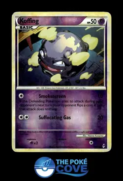 Koffing 60/95 | Call of Legends Reverse Holo | Pokemon Common | DMG - Image 1