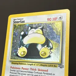 Pokemon TCG Snorlax 11/64 Jungle Holo Rare Unlimited 1999 English MP - Image 3