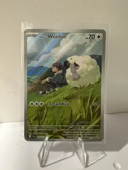 Hop's Wooloo 170/159 - Illustration Rare - Journey Together - Pokemon - NM - Image 1