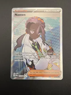 Naveen Pokemon Perfect Order 112/088 Full Art Ultra Rare NM - Image 3