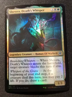 Shessra, Death's Whisper - Foil - AFR - MTG - EN - NM - 231/281 - Image 1