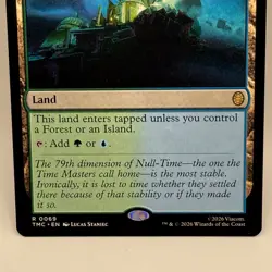 Hinterland Harbor Rare Land TMC Teenage Mutant Ninja Turtles 0069 MTG Card - Image 2