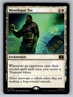 Monologue Tax R 0139 Marvel Super Heroes Regular - Image 1