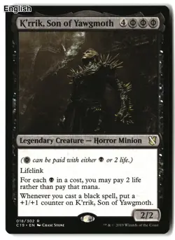 MTG K'rrik, Son of Yawgmoth [C19 - 18] NM - Image 2