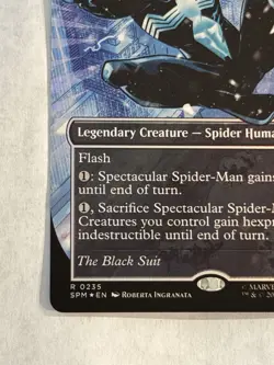 Spectacular Spider-Man (0235) (Borderless) (Textured Foil)Marvel's SpiderManFoil - Image 5