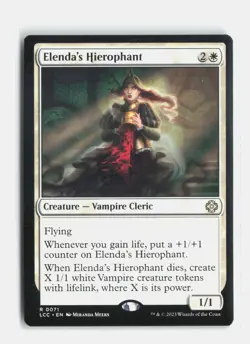 Elenda's Hierophant 71 Commander: The Lost Caverns of Ixalan MTG NM - Image 1