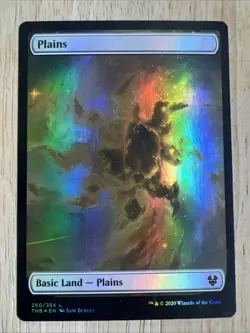 6x Theros Beyond Death Foil Land MTG Cards - Forest, Swamp, Mountain & Plains MP - Image 2