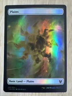 6x Theros Beyond Death Foil Land MTG Cards - Forest, Swamp, Mountain & Plains MP - Image 4