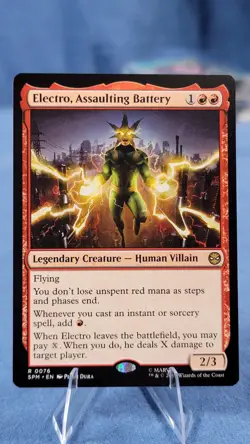 Electro, Assaulting Battery (SPM 0076) Marvel's Spider-Man Regular, MTG - Image 1