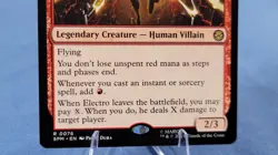 Electro, Assaulting Battery (SPM 0076) Marvel's Spider-Man Regular, MTG - Image 3