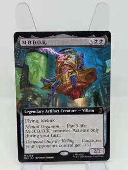 M.O.D.O.K. (Extended Art) Marvel Super Heroes Foil M 0408 NM - Image 1