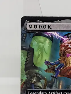 M.O.D.O.K. (Extended Art) Marvel Super Heroes Foil M 0408 NM - Image 3