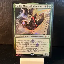 2025 Magic the Gathering - Spider-Man - Spider-Man, Miles Morales - Promo - Foil - Image 1