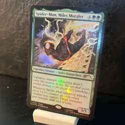 2025 Magic the Gathering - Spider-Man - Spider-Man, Miles Morales - Promo - Foil - Image 3