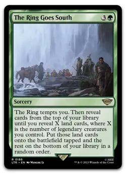 The Ring Goes South #186 (NM) Lord of the Rings LTR Magic MTG - Image 1