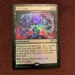 Post's Sigil Leshrac's Sigil Secret Lair Drop Foil 1188 NM+ Unplayed MTG Magic - Image 1