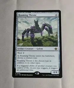 Magic: The Gathering - The Lost Caverns of Ixalan - Roaming Throne NM - Image 1