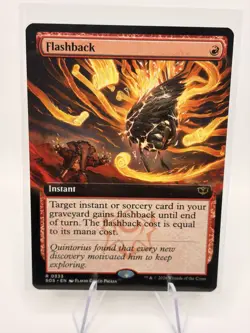 MTG Flashback Extended Art 333 Secrets of Strixhaven Rare NM - Image 1