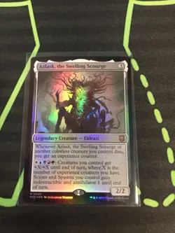 MTG Magic The Gathering Azlask, The Swelling Scourge Foil M3C Mythic Eldrazi - Image 1