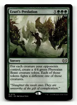 Ezuri's Predation 178 R Commander: Duskmourn: House of Horror - Image 1