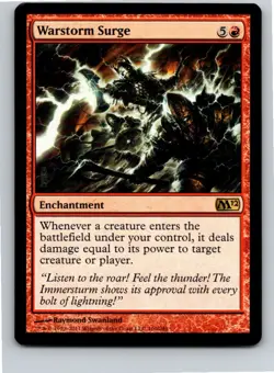 Magic the Gathering Warstorm Surge Magic 2012 (M12) MTG Free Shipping! - Image 1