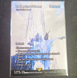 MTG To the Crystal Tower 0029 Final Fantasy Through the Ages Full Art Rare EN - Image 1