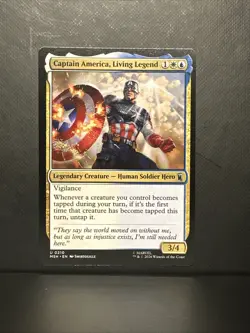 Captain America, Living Legend Marvel Super Heroes Regular - Image 1