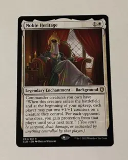 MTG Noble Heritage - Commander Legends: Battle for Baldur's Gate NM - Image 1