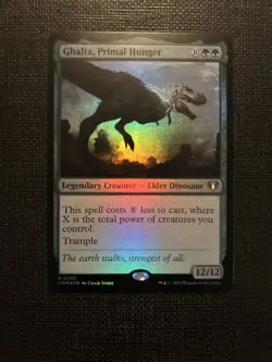 Ghalta, Primal Hunger Commander Masters Foil - Image 1