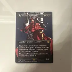GALIAN BEAST VINCENT VALENTINE 2025 MAGIC MTG FINAL FANTASY RARE Q4657 - Image 2
