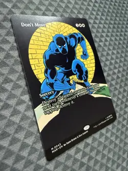 MTG Don’t Move #0043 Borderless Mythic Marvel Universe Eternal-Legal (MAR) - Image 3