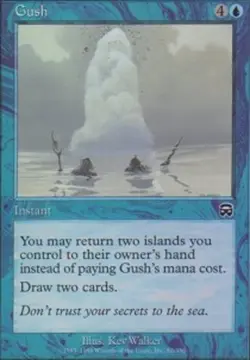 1x Gush Heavy Play MTG Magic - Kid Icarus - - Image 1