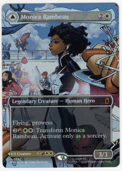 Monica Rambeau (Borderless) FOIL 0345 Marvel Super Heroes (MSH) - Image 1