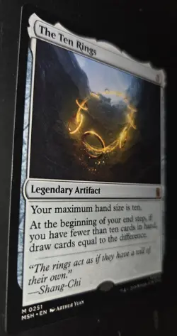 The Ten Rings ~ PACKFRESH ~ Marvel Super Heroes MTG 251 ~ Free Shipping!!! - Image 2