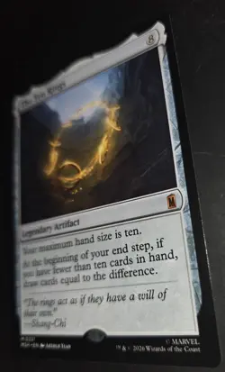 The Ten Rings ~ PACKFRESH ~ Marvel Super Heroes MTG 251 ~ Free Shipping!!! - Image 3